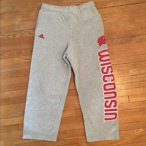 Wisconsin badger sweatpants